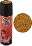 Barevný sprej na vlasy barva zlaté flitry - 125 ml