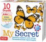 Hygienické vložky MySecret - Drysilk Normal 10 ks