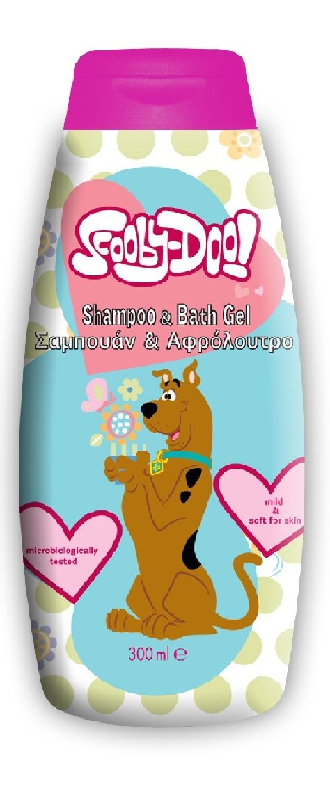 Disney sprchový gel a šampon 300ml SCOOBY DOO HOLKY