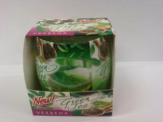 Vonná svíčka Green Tea Verbena 100g