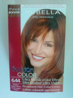 barva na vlasy Rubella 6.44 - měděno hnědá - medium